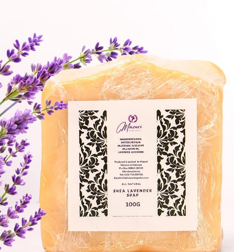 Shea Lavendar Soap image