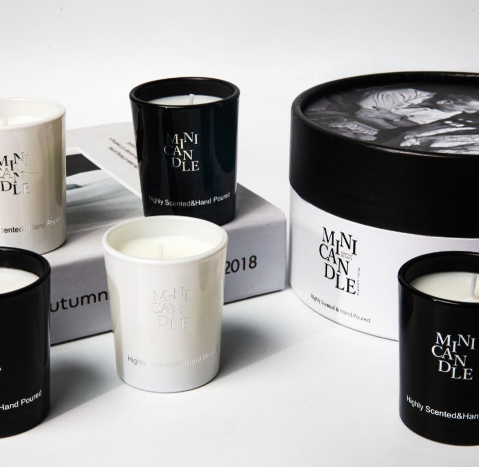 4pc mini candle collection  image