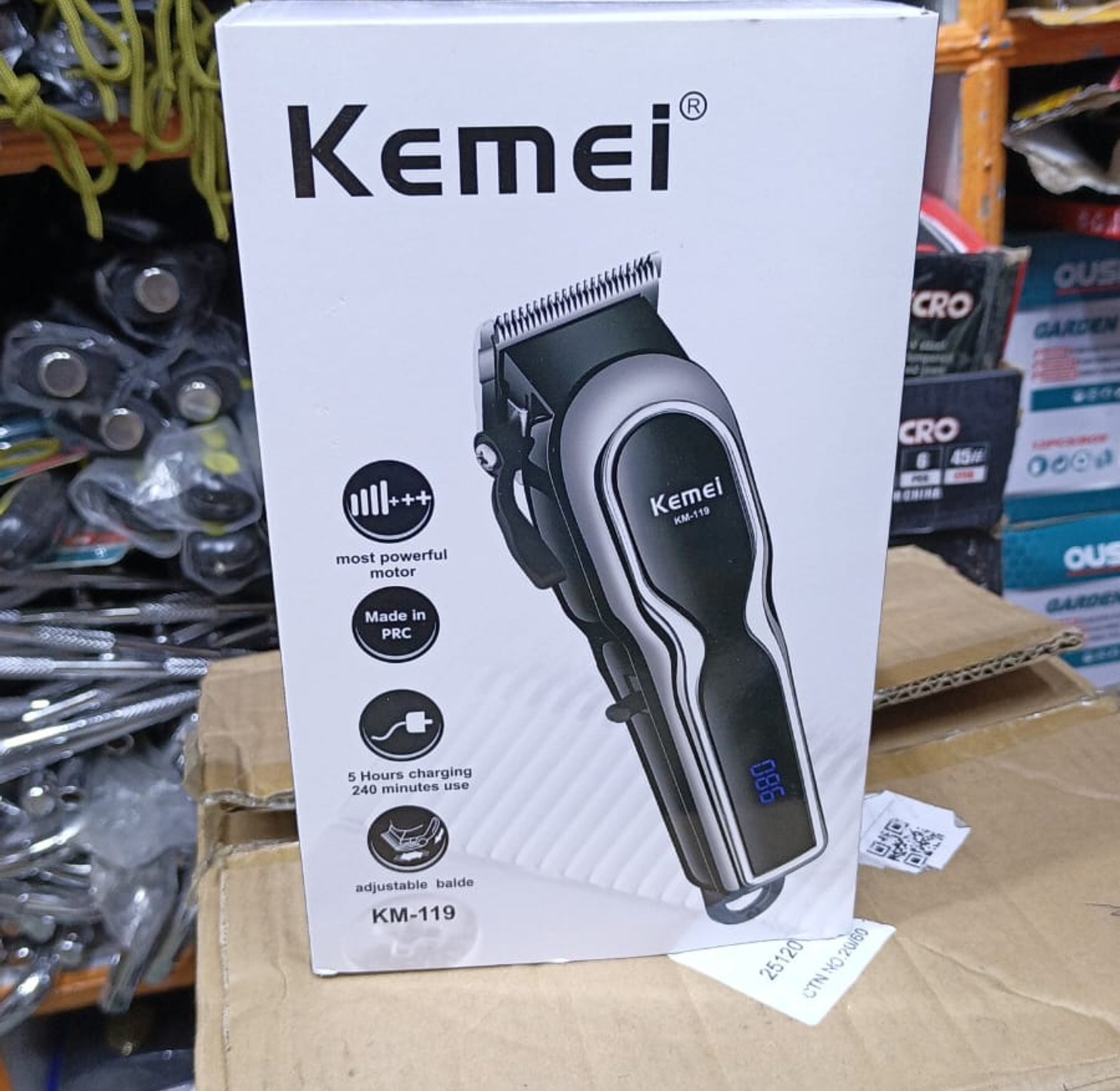 Kemei KM-119 Professional Hair Clipper.  image