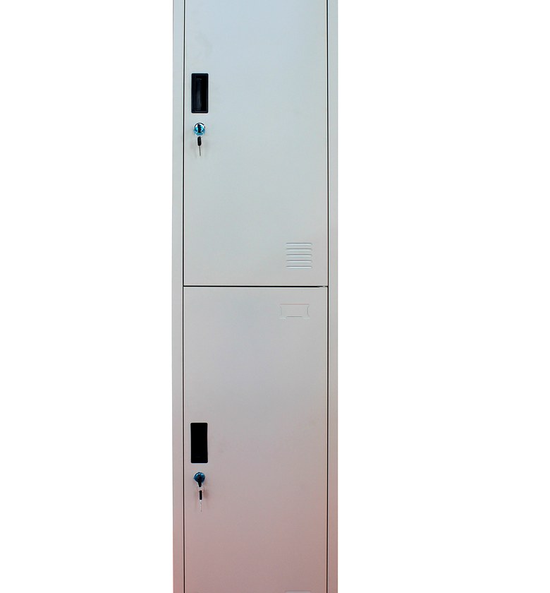 OFFICE LOCKER STEEL 2 DOO image
