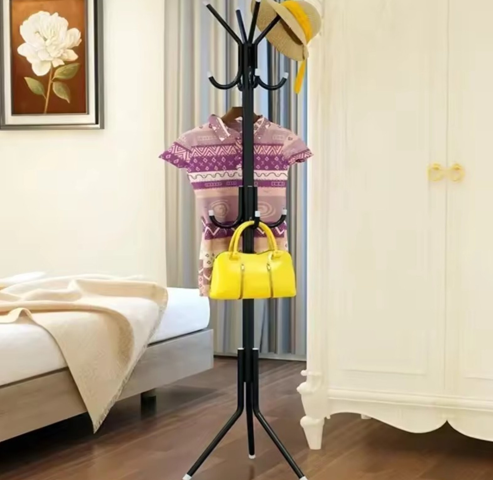Vertical Clothes Hanging Rack, Coat Rack image