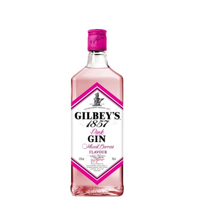 Gilbey’s Mixed Berries Pink Gin – 700ml image
