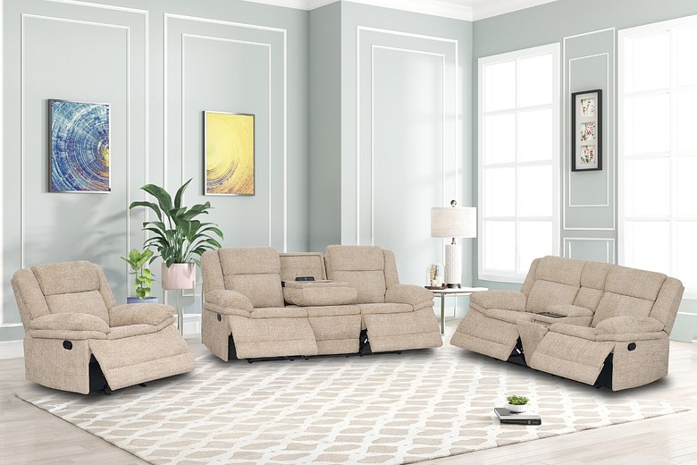 CHANDLER 7 Seater Fabric Recliner (3+2+1+1)  image