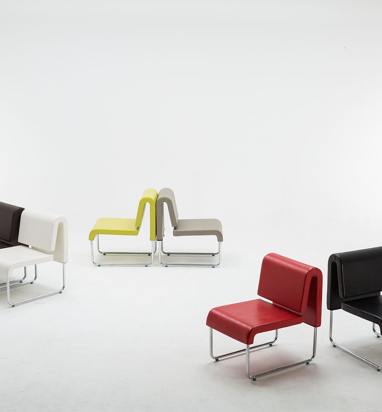 OFFICE SOFA 1 SEATER CLR  image