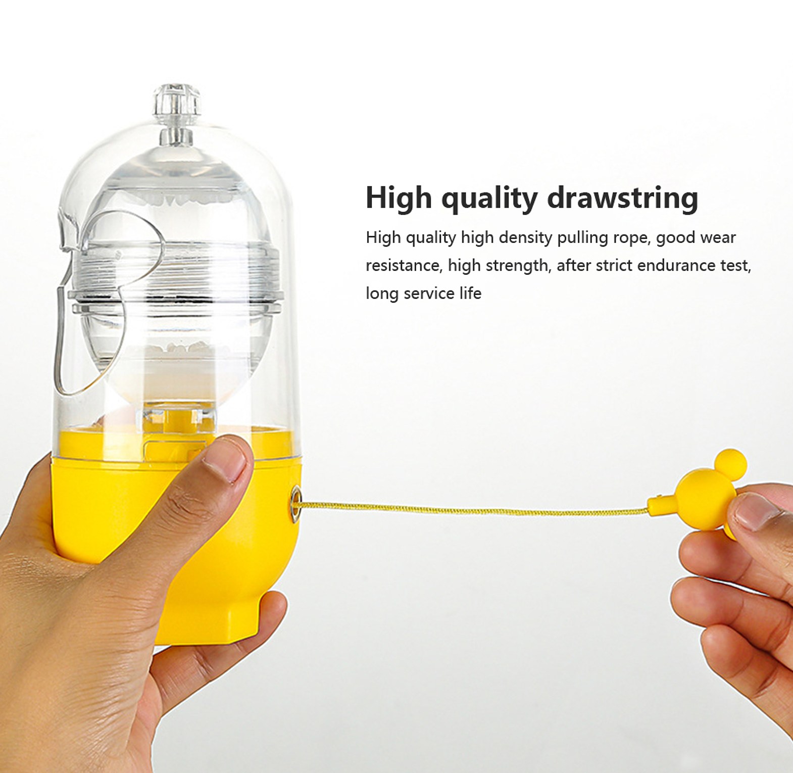 Egg Scrambler Handheld Shaker, Yolk White Mixer image