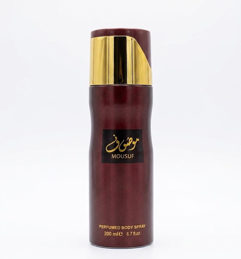 Mousuf Perfumed Spray – burgundy, 200 ml image
