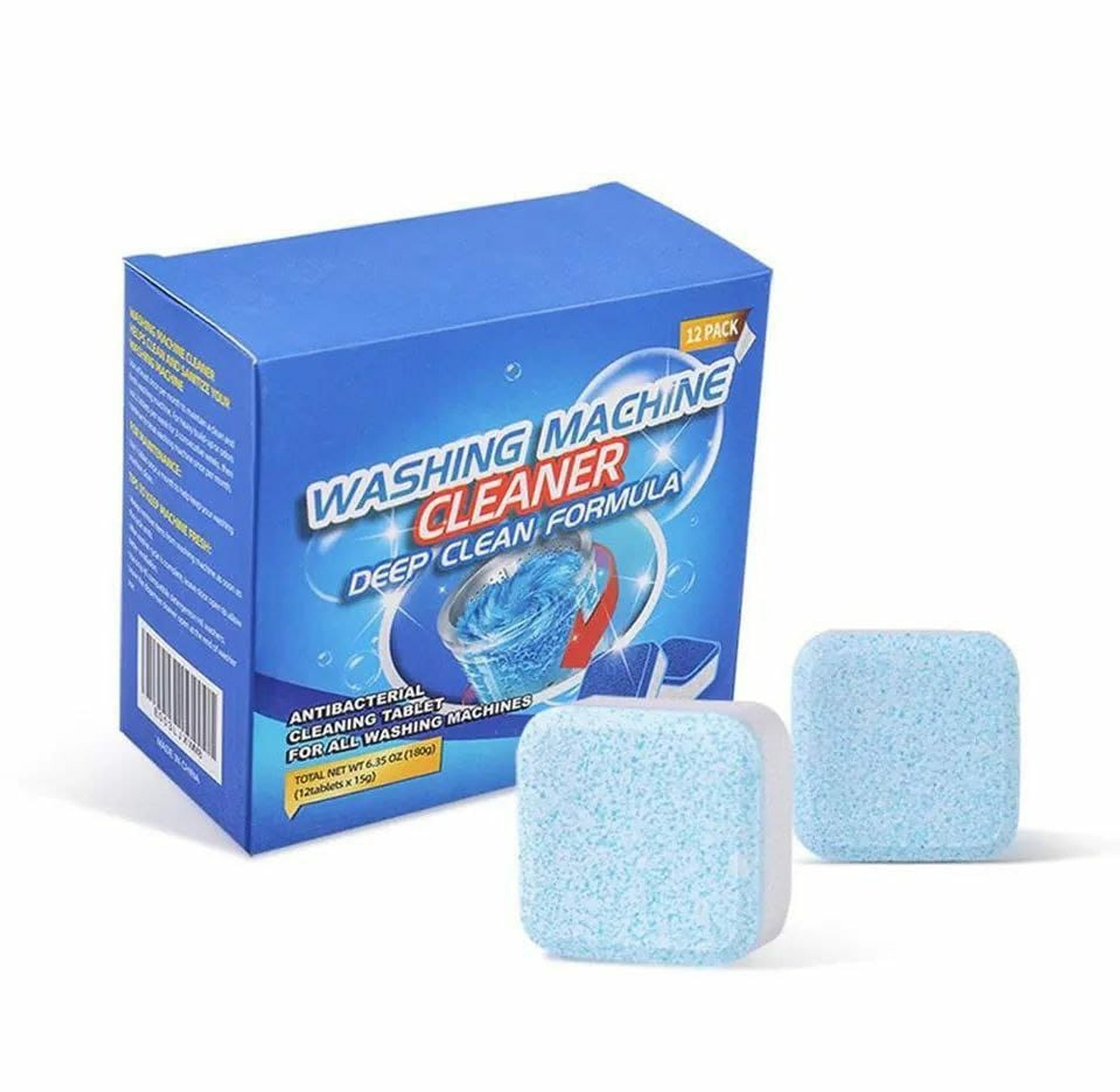 12pc Drum Washing. Machine tablets image