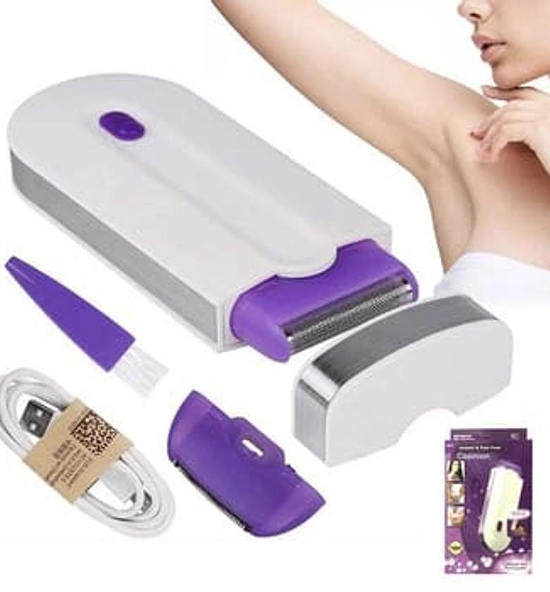 Painless Electric Hair Remover for Women, Facial and Body Shaver image