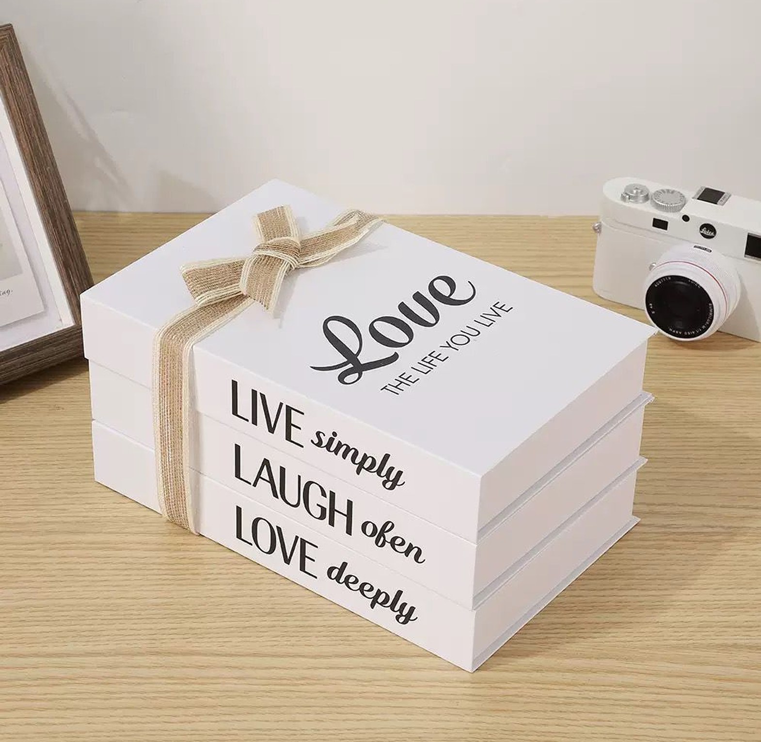 ▫️3pc Decor  books for modern home decor     image