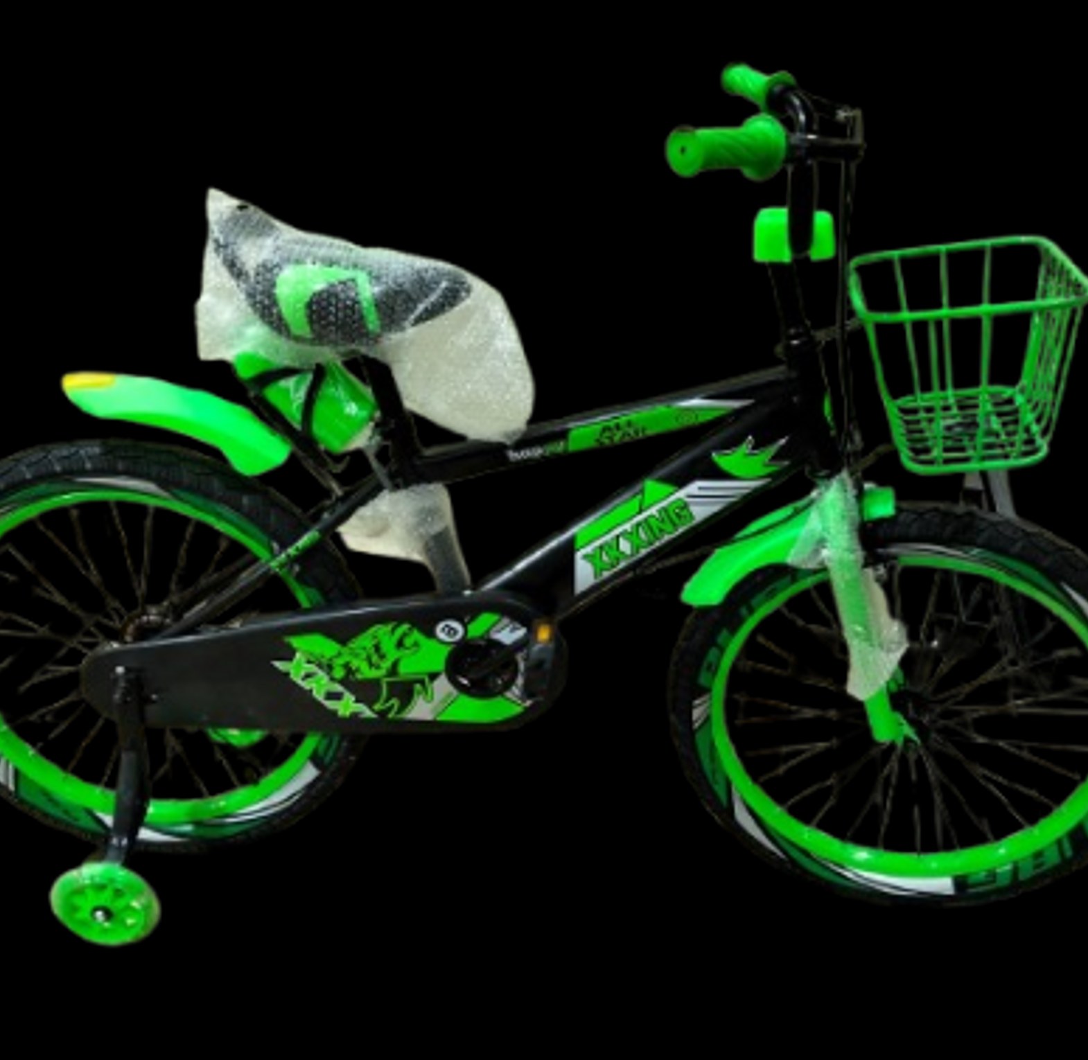 Size 20 Kids' Bicycle For Age 7yrs to 11yrs With removable training wheels image
