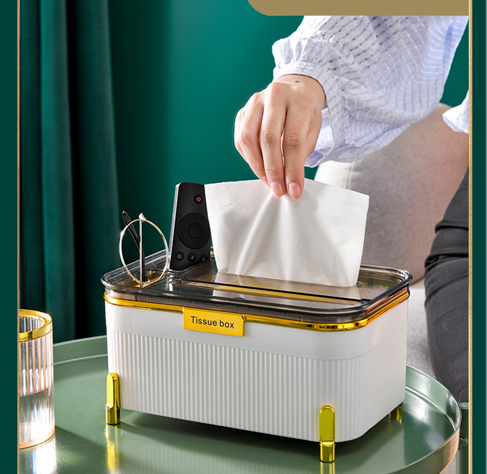 Luxury Multifunction Tissue Box image