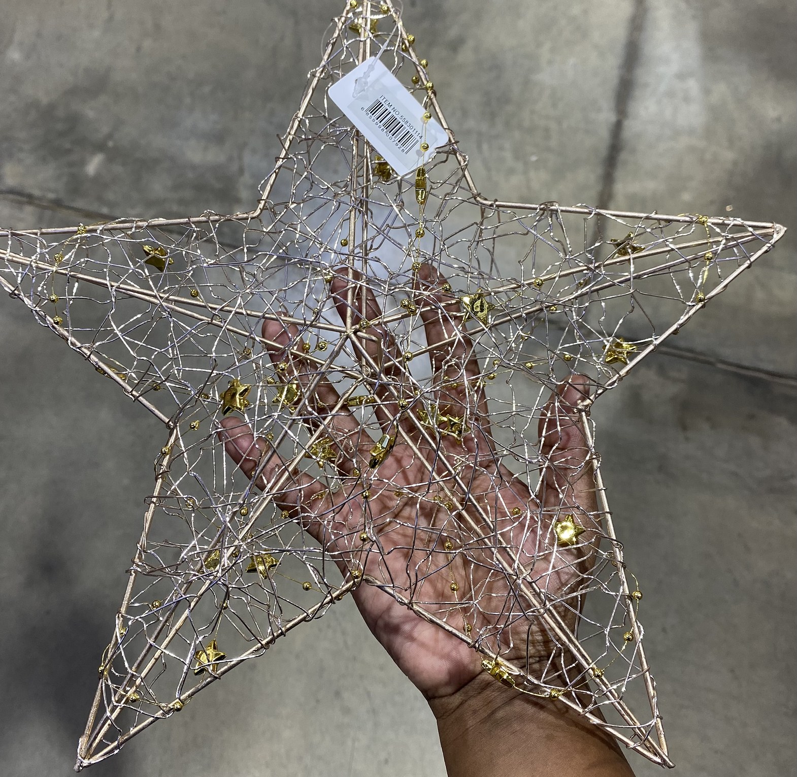 Christmas star pendant  image