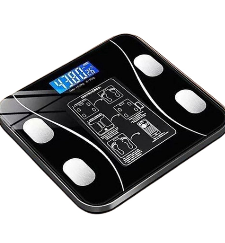 Weighing Scale. Personal Scale Rechargeable Intelligent Digital Bathroom Weigh Scale Body Fat Scale image