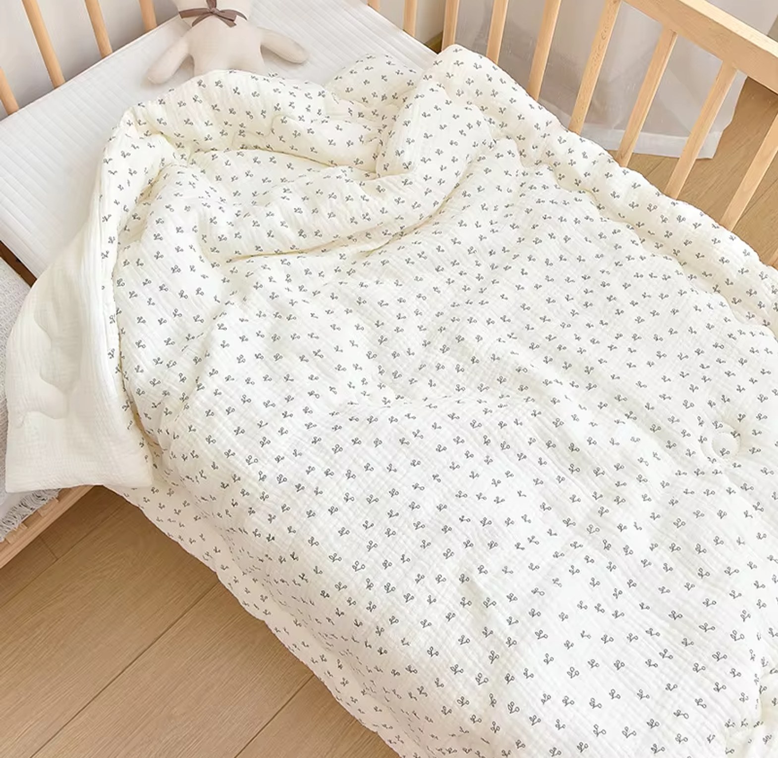 CloudNest™ XL Muslin Cotton Blanket image