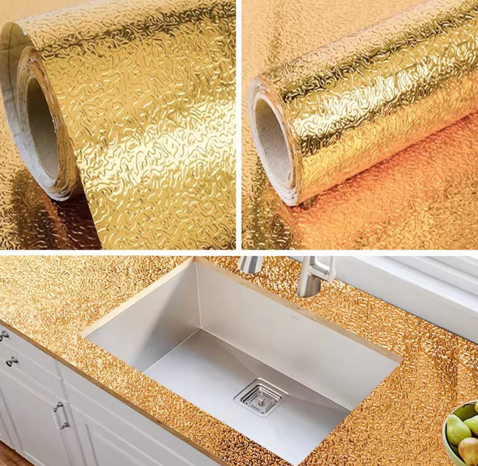 Kitchen Aluminum Foil, Contact Paper, Kitchen Table Mat image