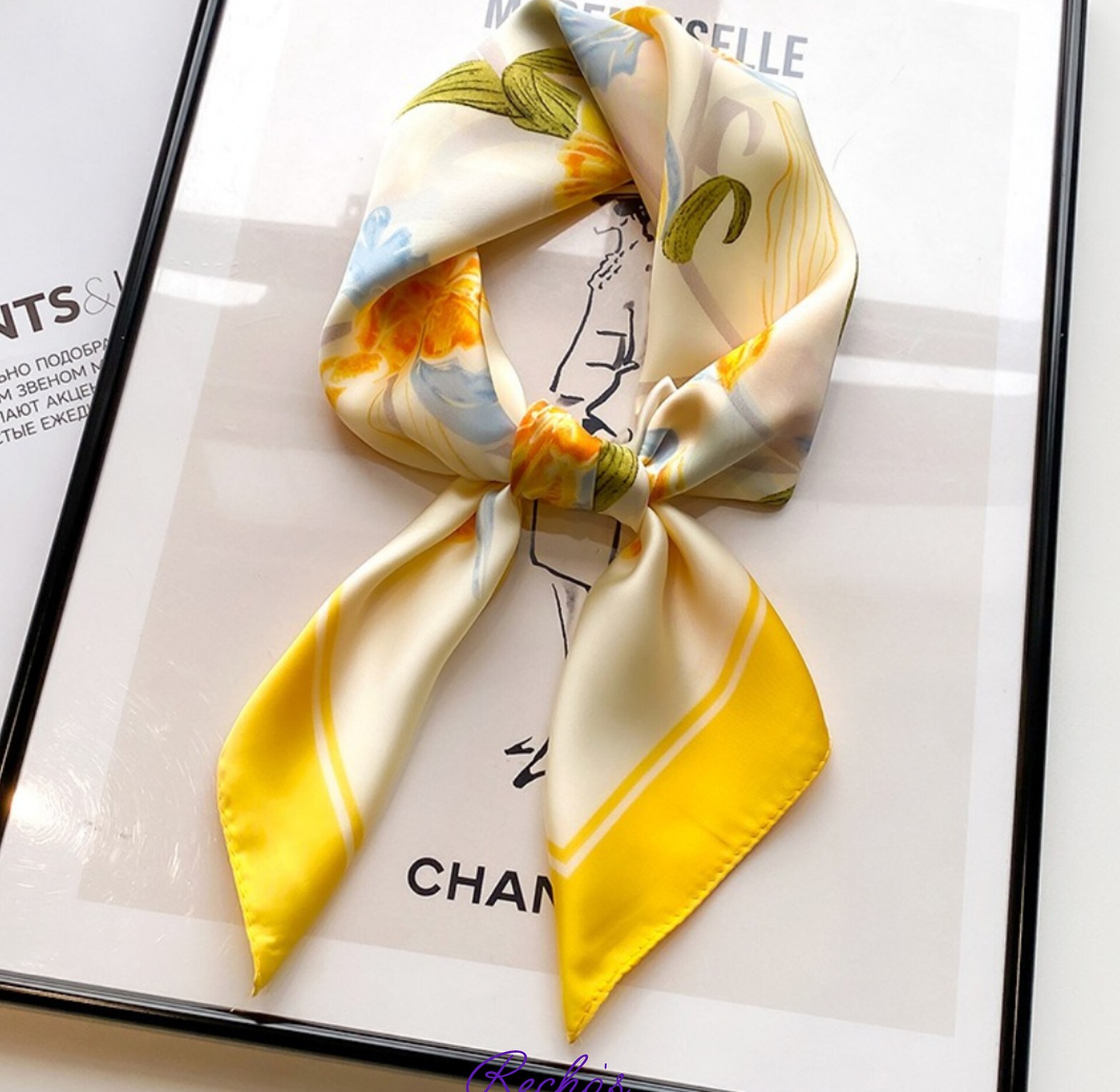 Printed neck scarves  image