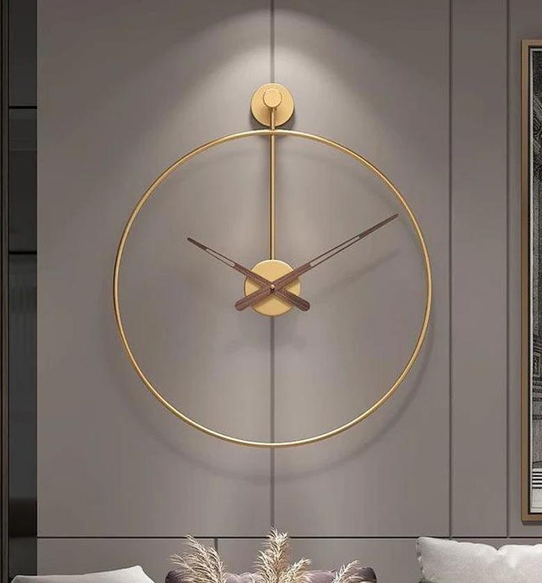 Luxury 60cm Gold Wall Clock image