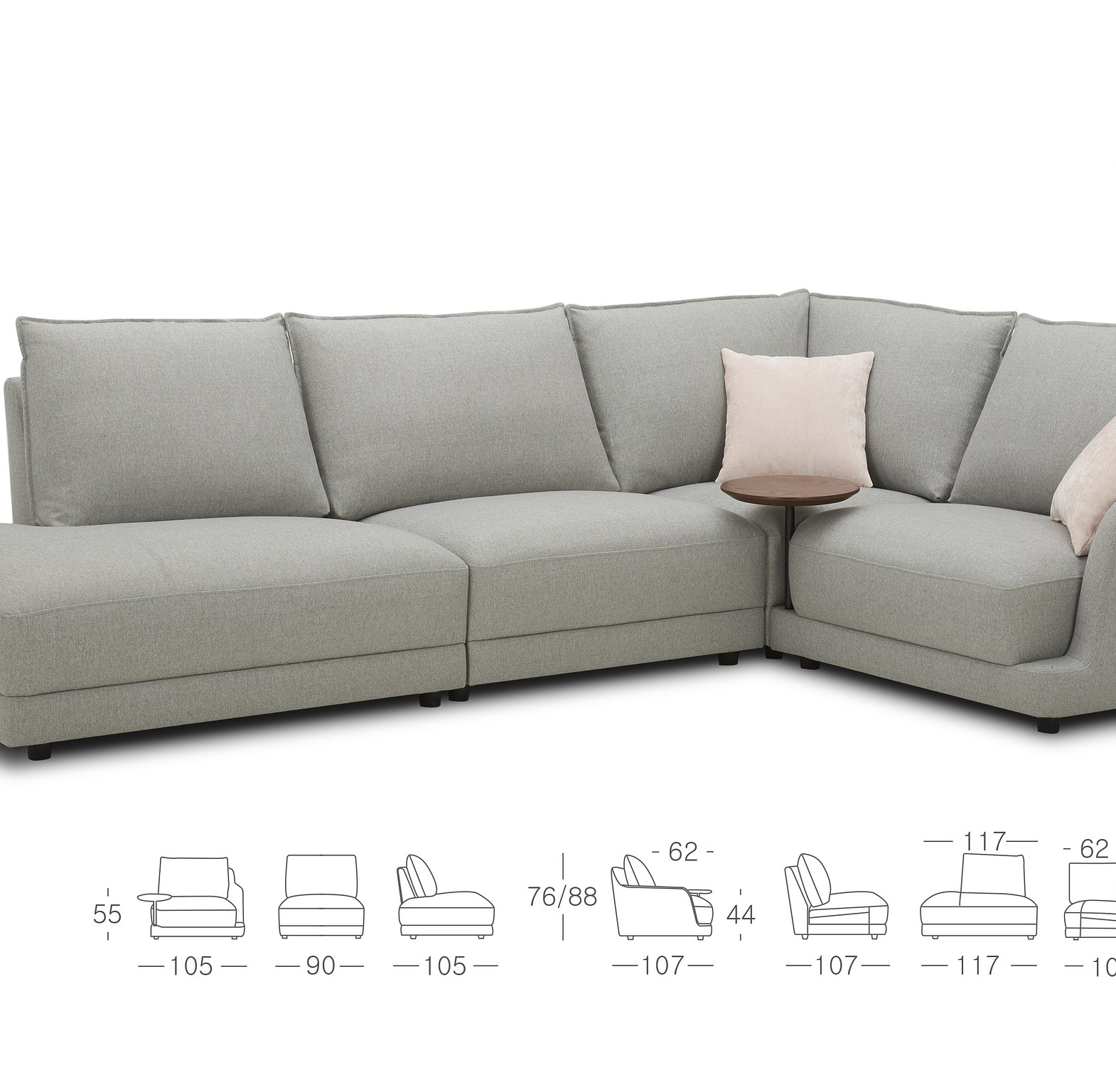CORNER SOFA SET 1,5S (1A) image