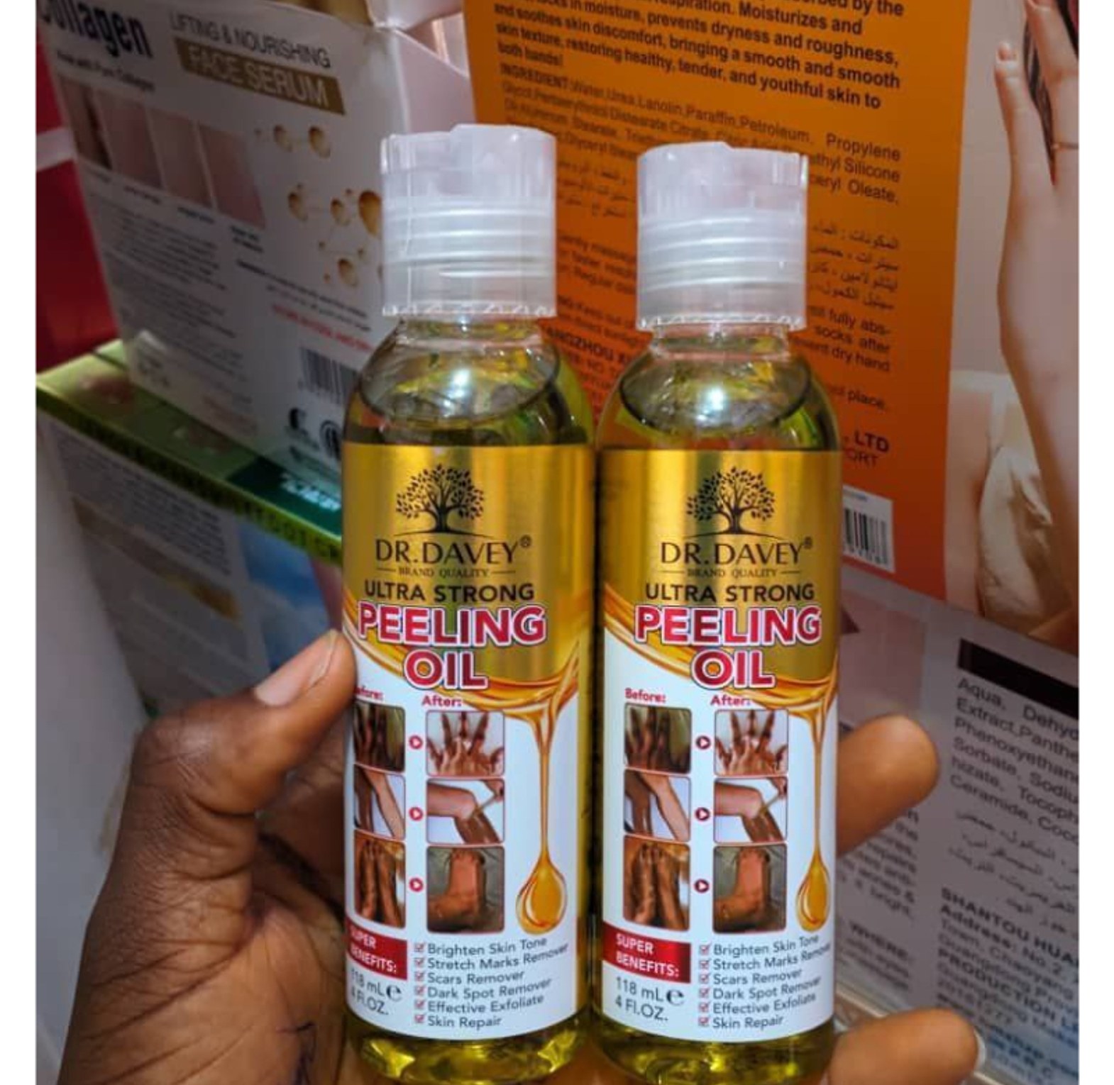 Dr Davey's Peeling oil  image