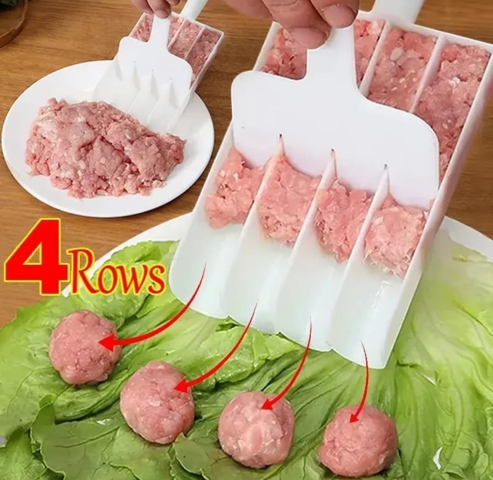 Four row Meatball Maker Mold image