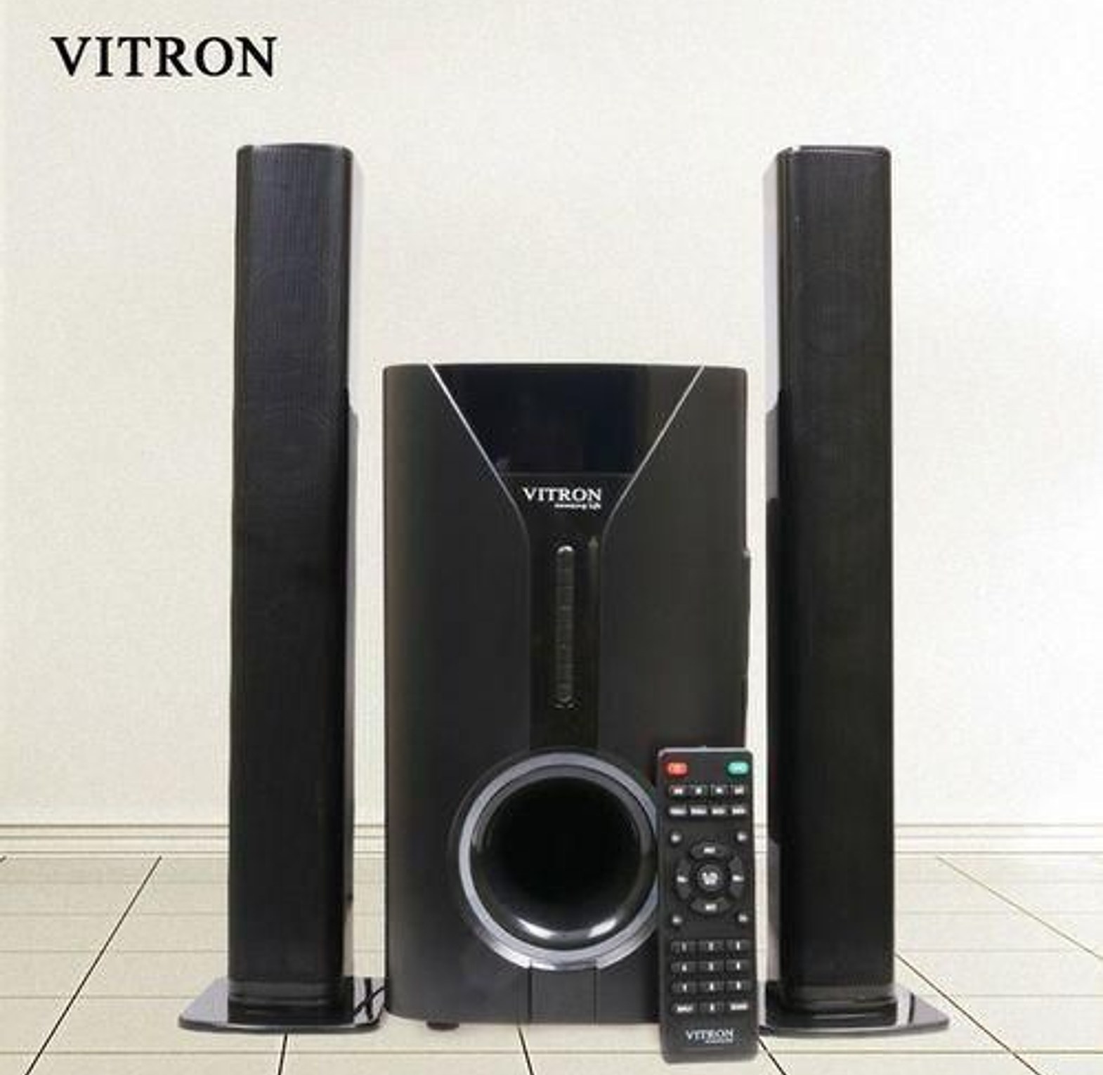Subwoofer. Vitron V527 2.1CH Multimedia Bluetooth Woofer Speaker System Subwoofer Soundbar BT/USB/SD/FM image