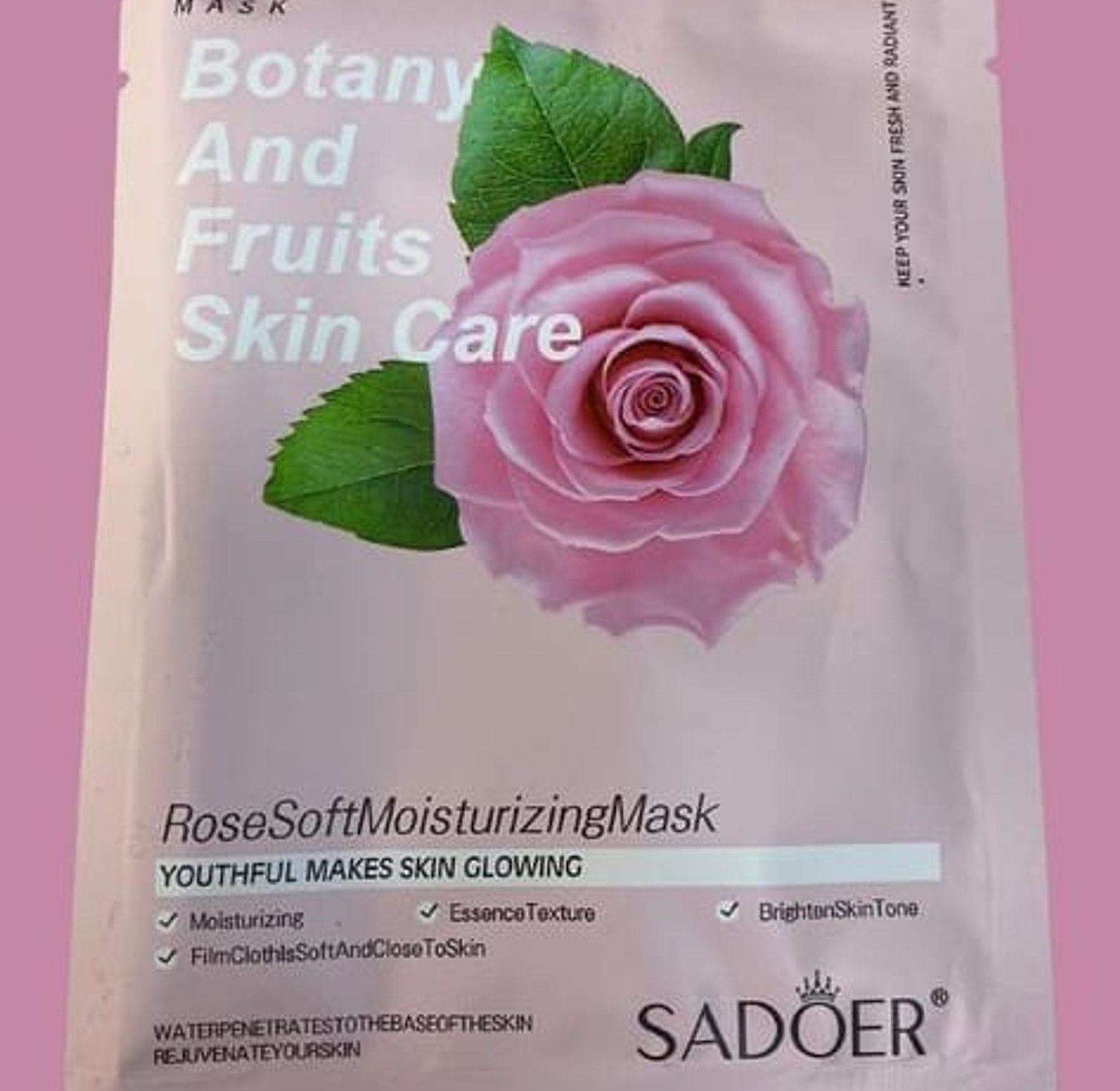 Rose Korean Sheet Mask image
