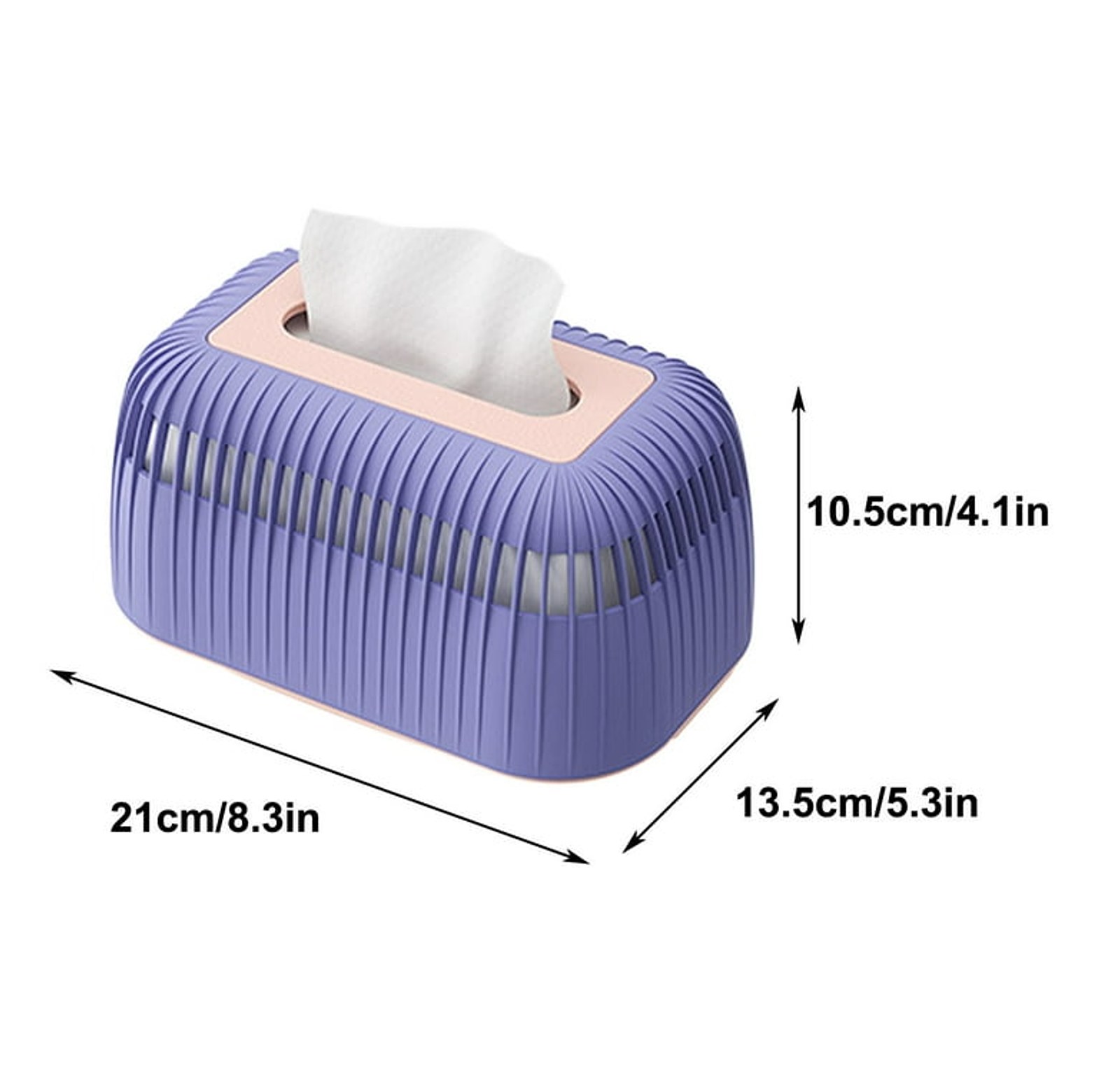 Stripped tissue/serviette box  image