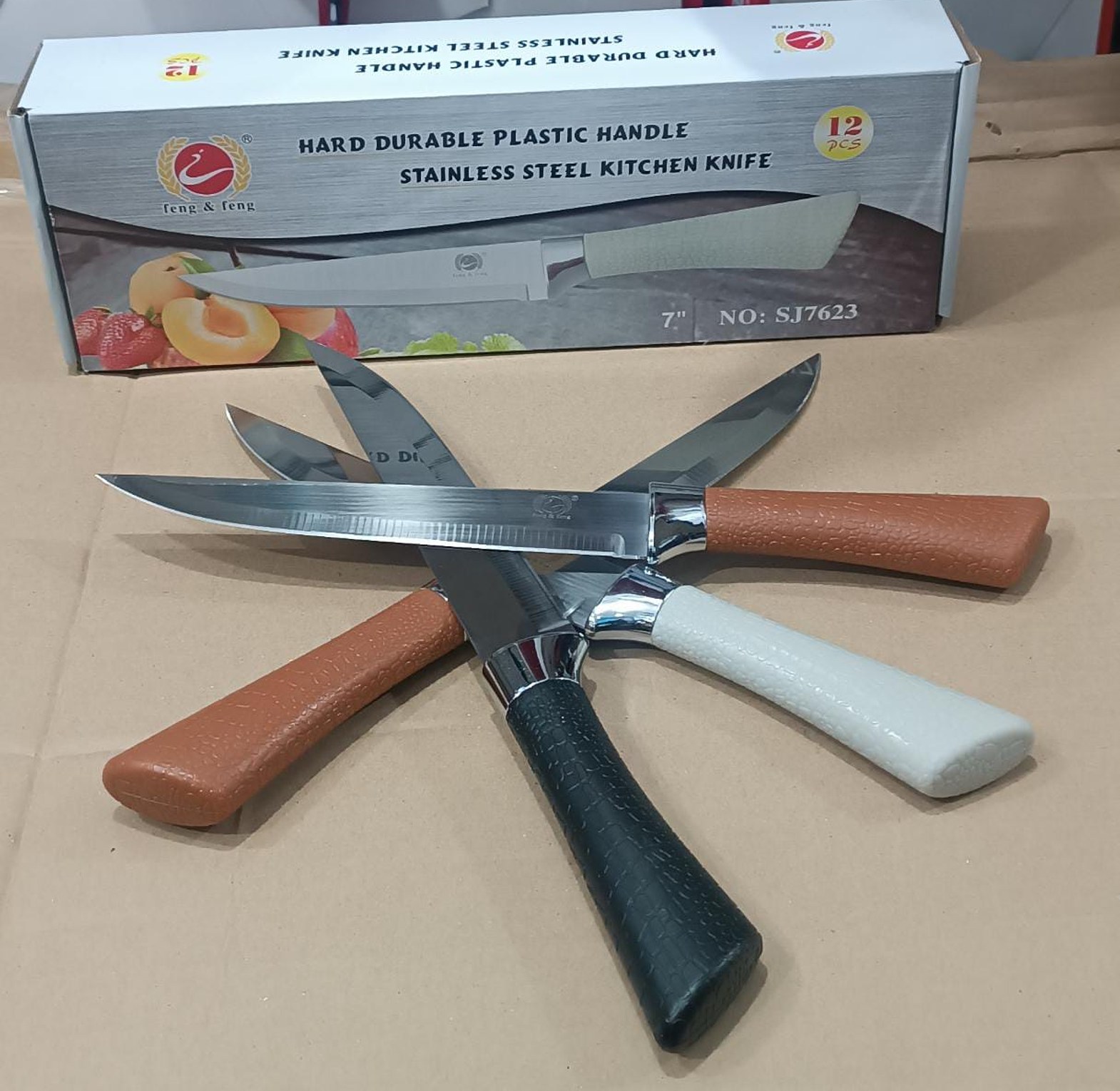 7" Fend & Feng Stainless Steel Sharp Chef Fruit Knife image