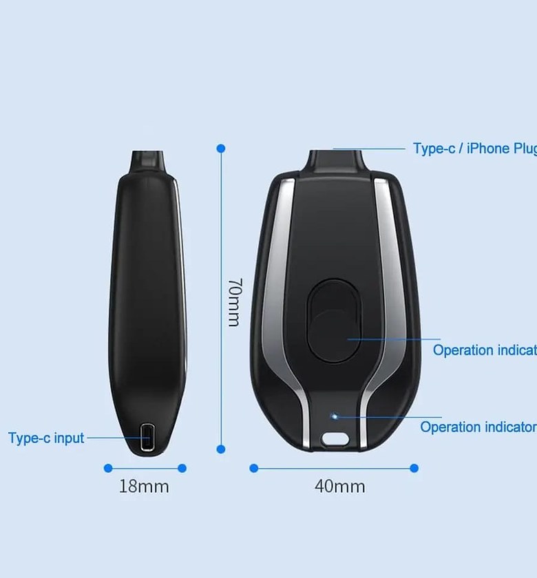 Mini emergency charging bag mobile power 1500mah image