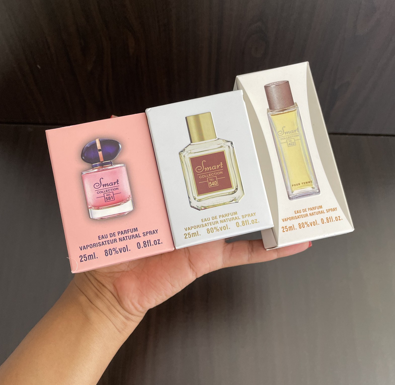 Perfume Set (My Way, Baccarat Rouge 540 & Lacoste PF image