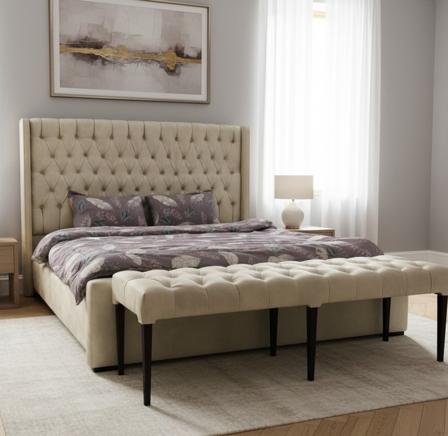 Classic Tufted Bedroom Set image