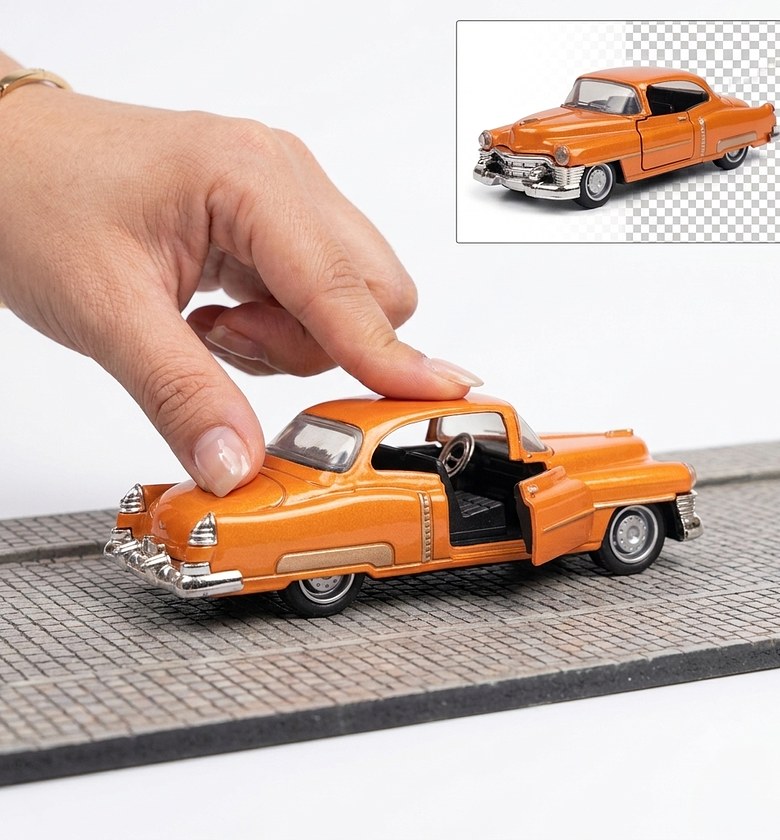 1950 Cadillac Series 62 Diecast Model Car - Vintage Metal Collectible Toy - Classic Coupe de Ville Decor image