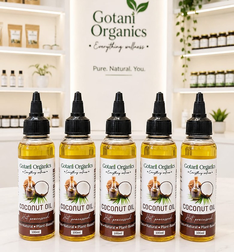 Hot processed coconut oil image
