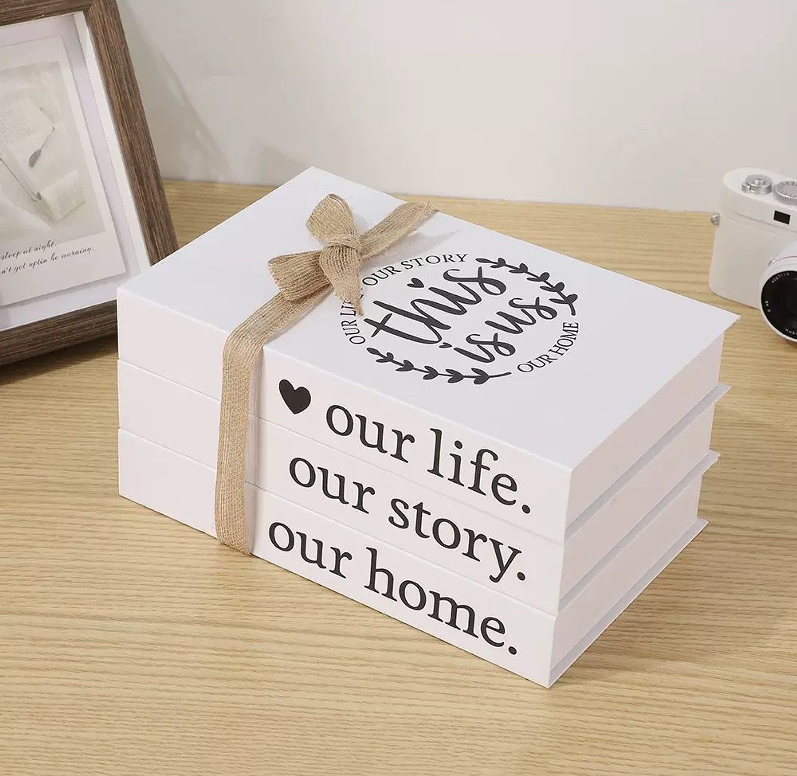 ▫️3pc Decor  books for modern home decor     image