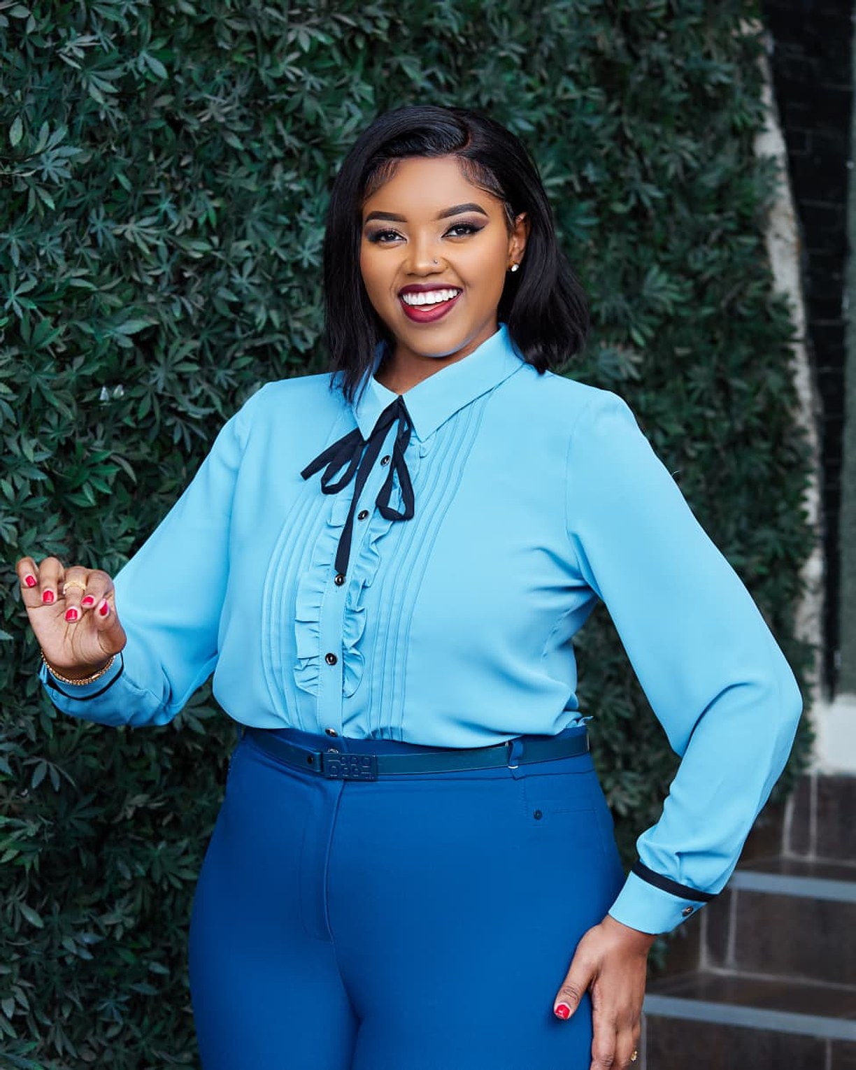 Women’s Light Blue Formal Shirt image