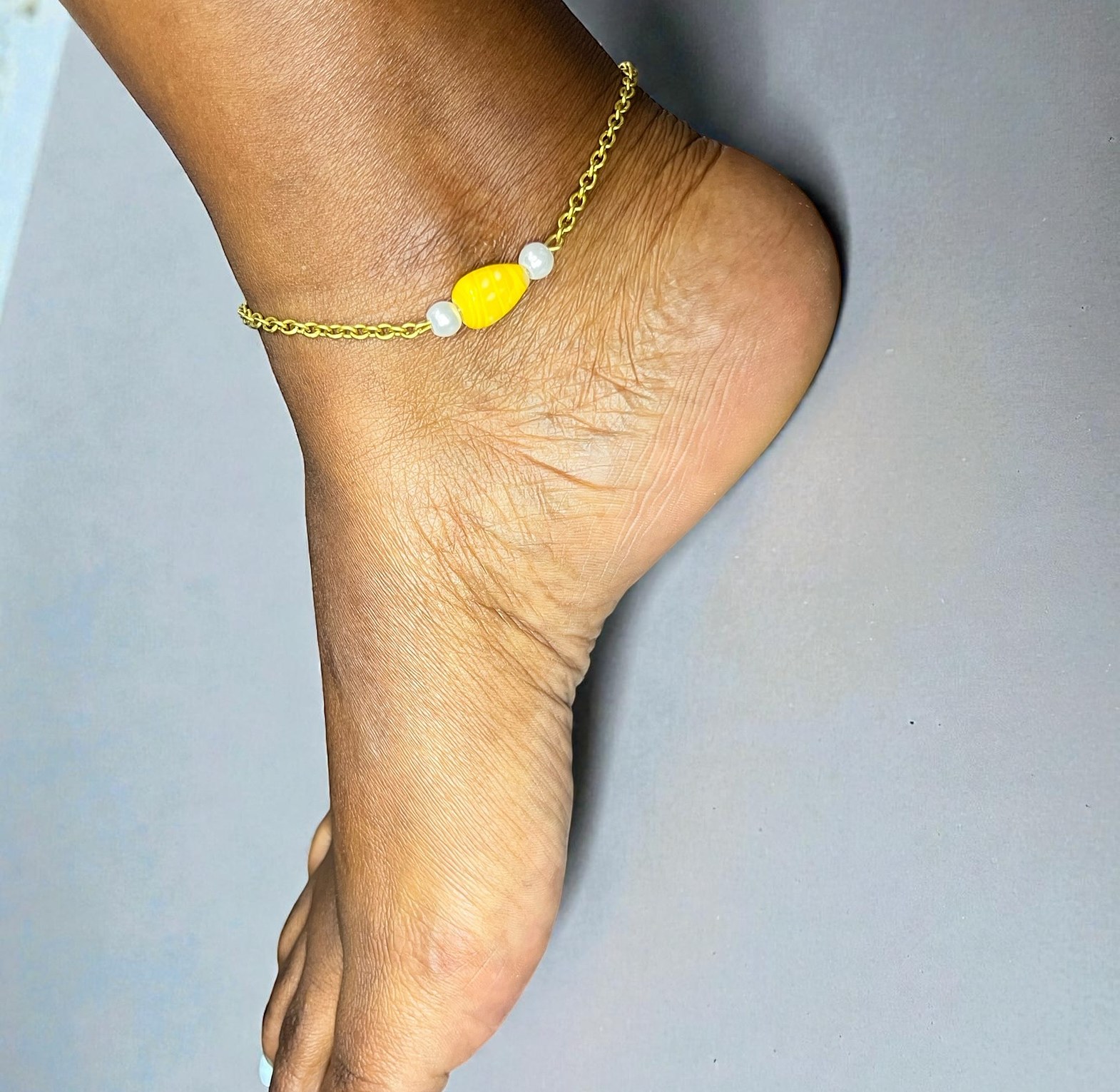 Alemagou Brass Anklets image