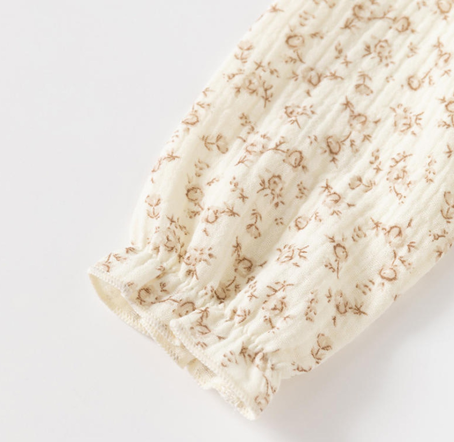 Ivory Garden Muslin Romper image