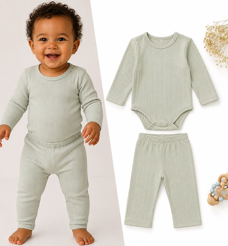 Sage Pointelle Leggings image