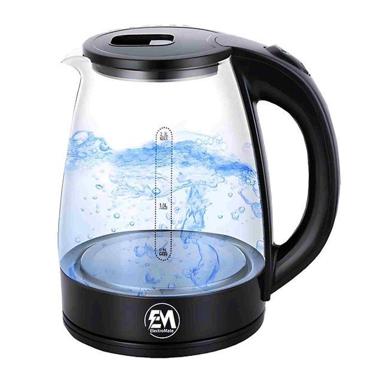 Em Glass Kettle 2.2L  Electric Jug Heater For Boiling Water – Ideal Kitchen Appliance image