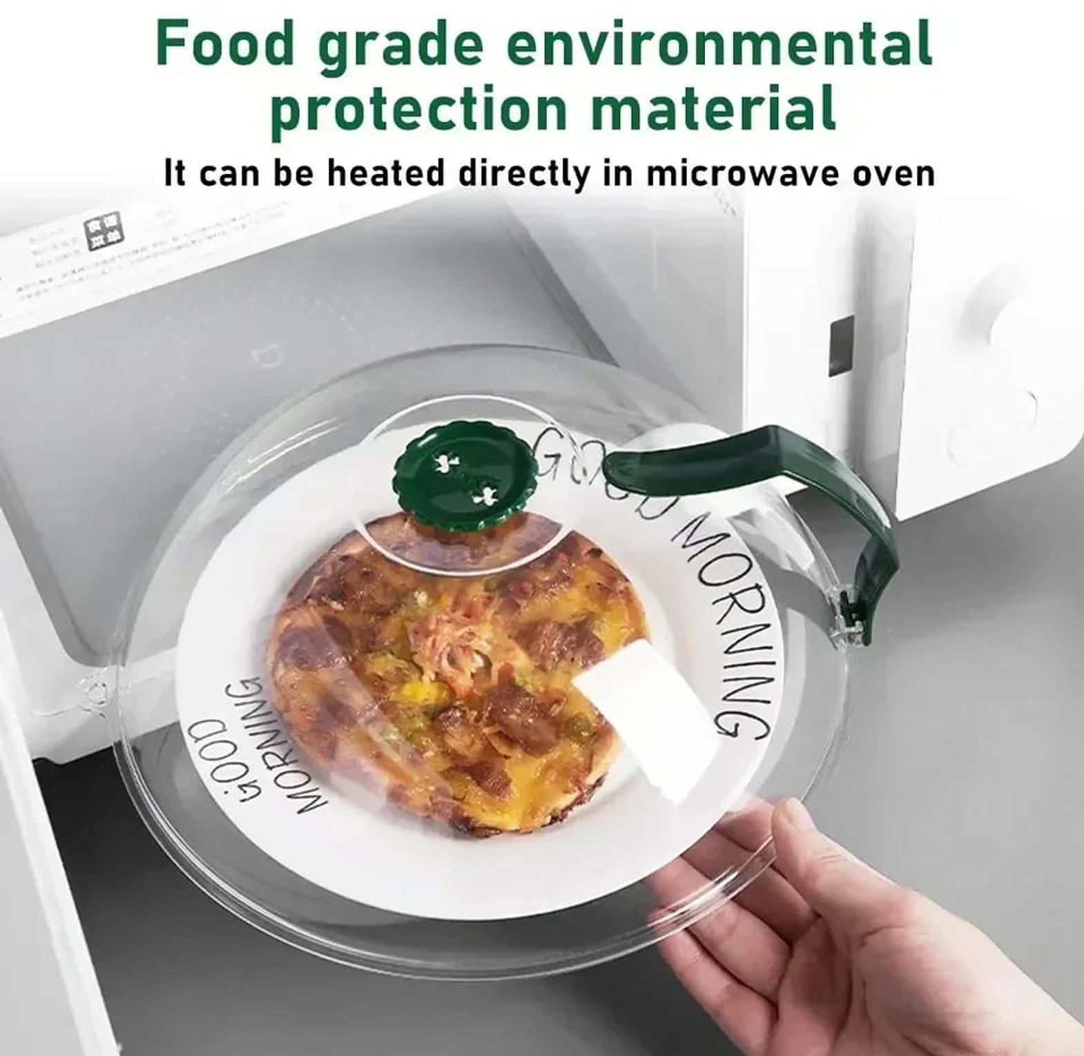High Temperature Resistance Microwave Splash Cover  image