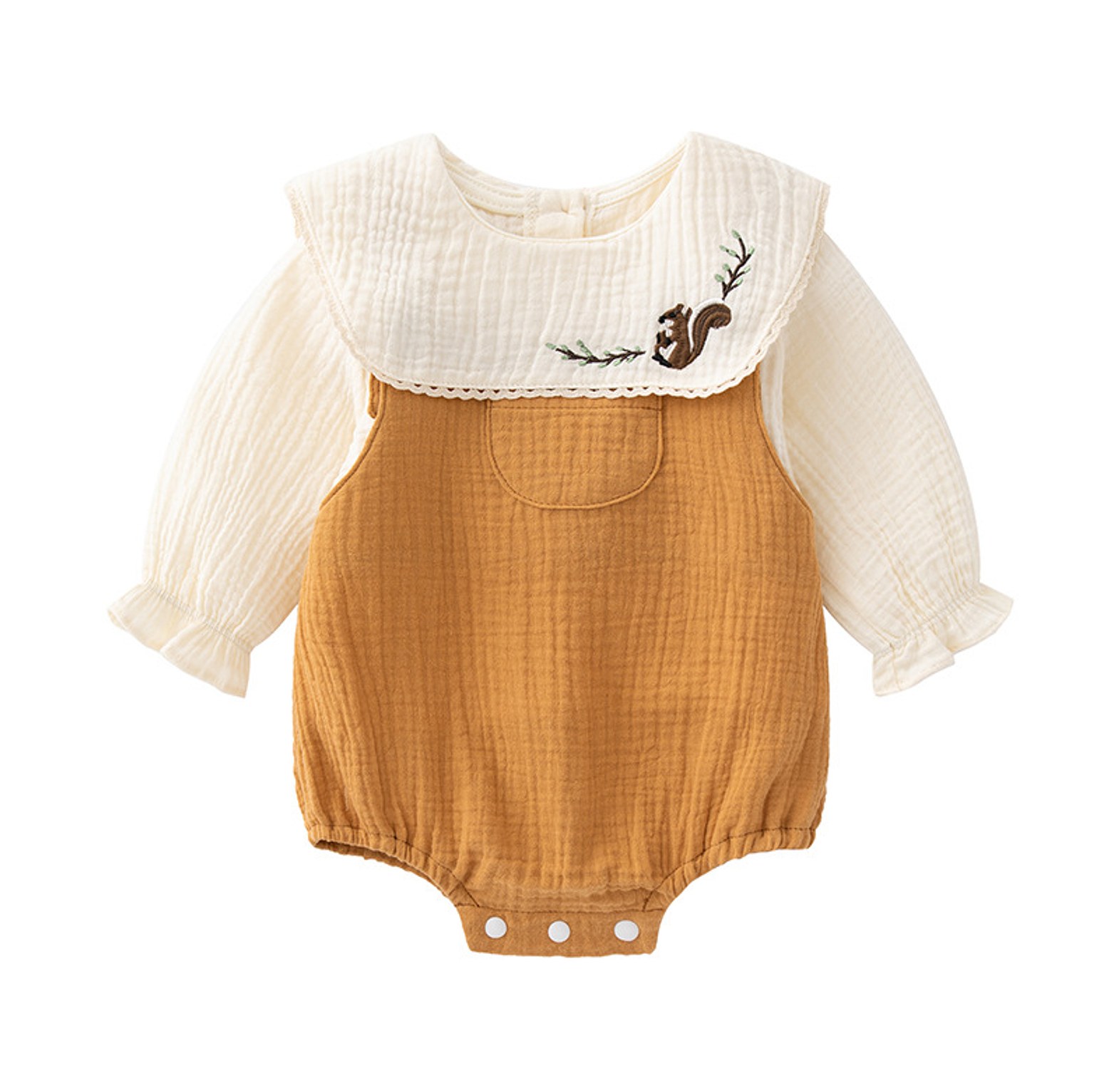 Woodland Squirrel Romper Set image