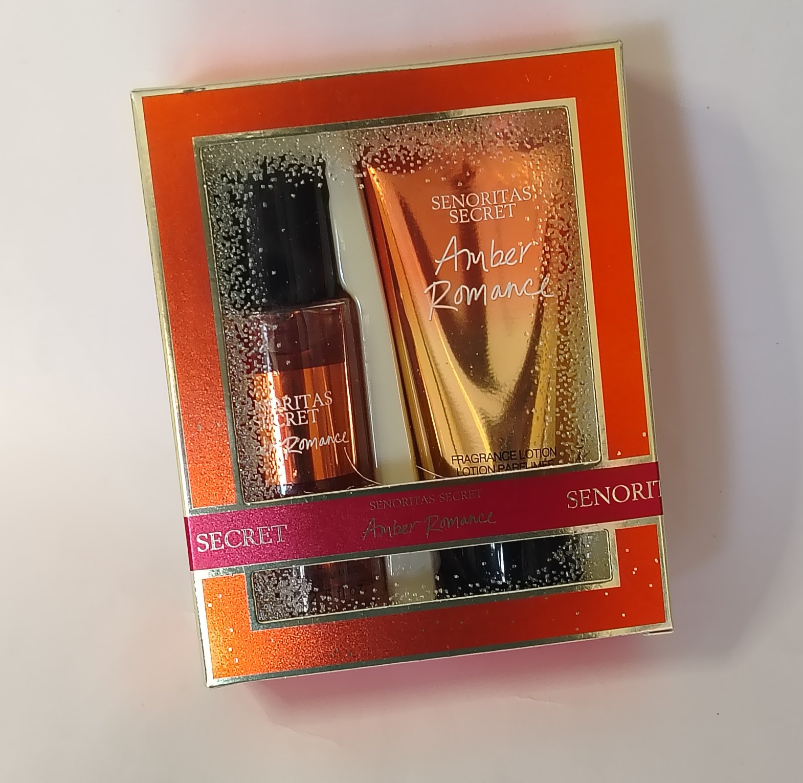 Senoritas Secret Amber Romance Travel Size Perfume Gift Set  image