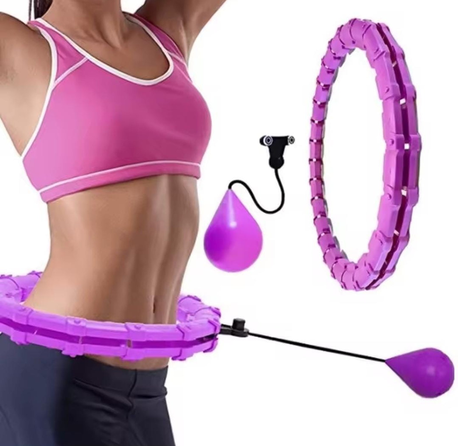 Smart Weighted Hula Hoop, Kids Hula Hoop image