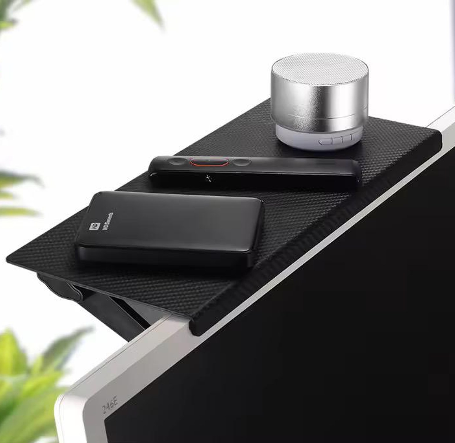 Tv Screen Top Storage Shelf, Wifi Router Holder image