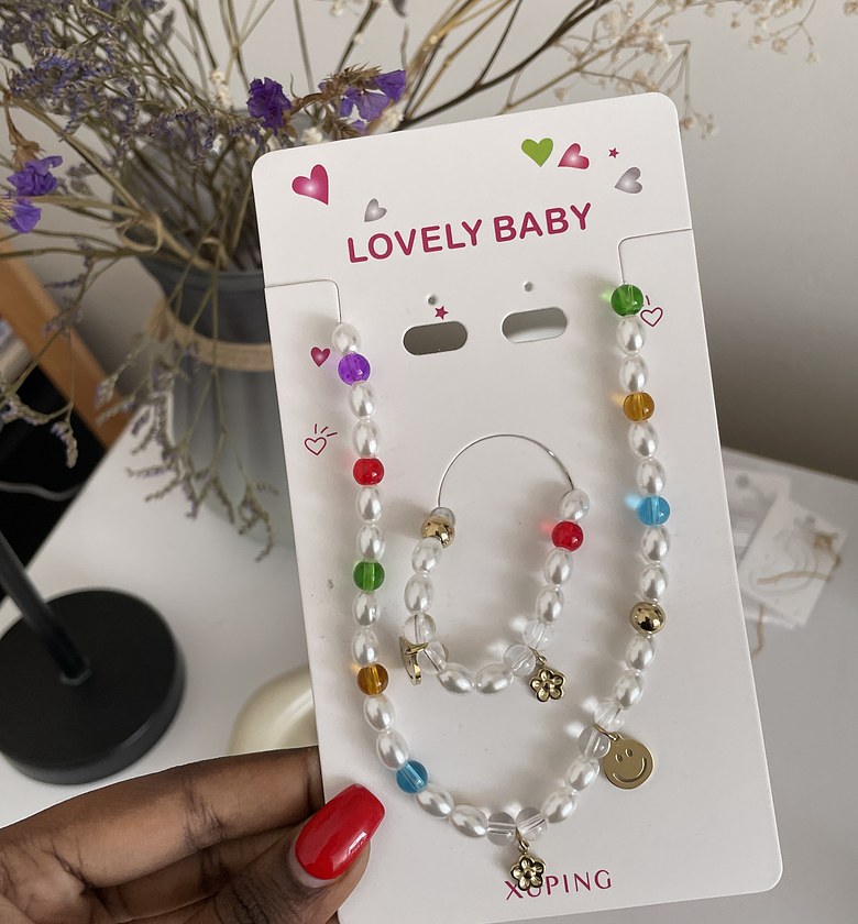 Smiley baby set image