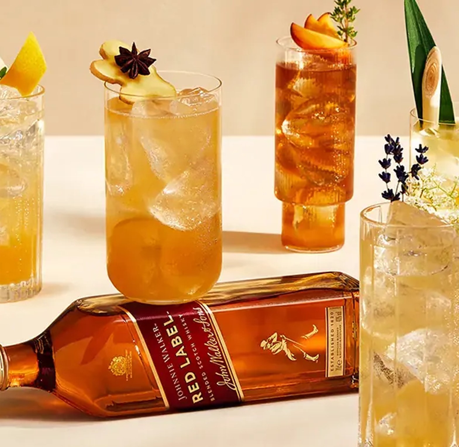 Johnnie Walker Red label  image