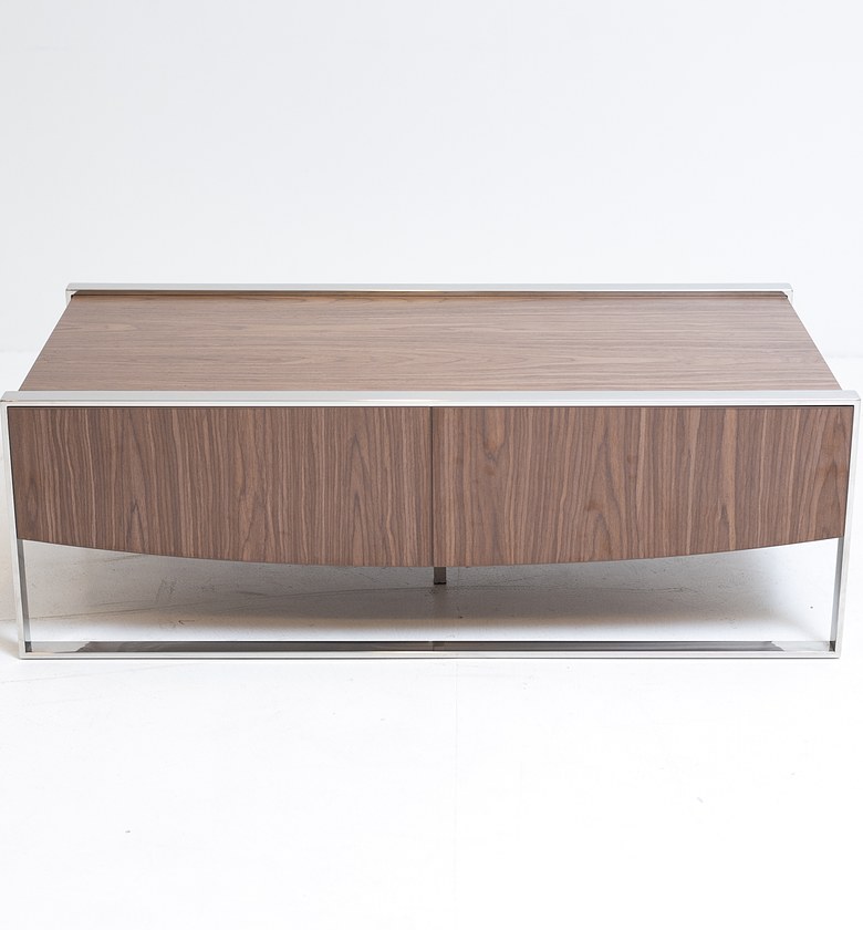 TABLE CENTER LEG IN STAIN image