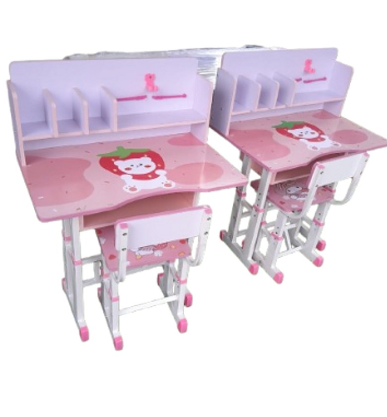  Kids' Study Tables with Chairs, "Bookshelf Kids Study Table" or "Children's Study Set image