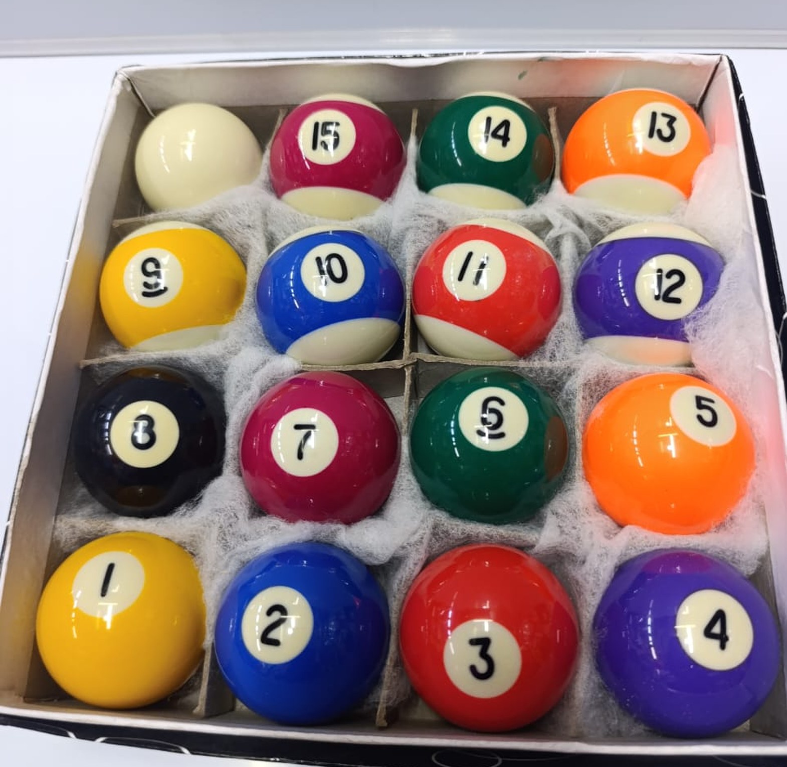 Pool balls set image