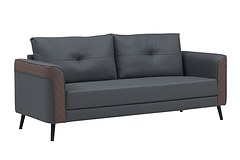 ROCKFORD 6 Seater Leatherette Sofa (3+2+1) thumbnail 3